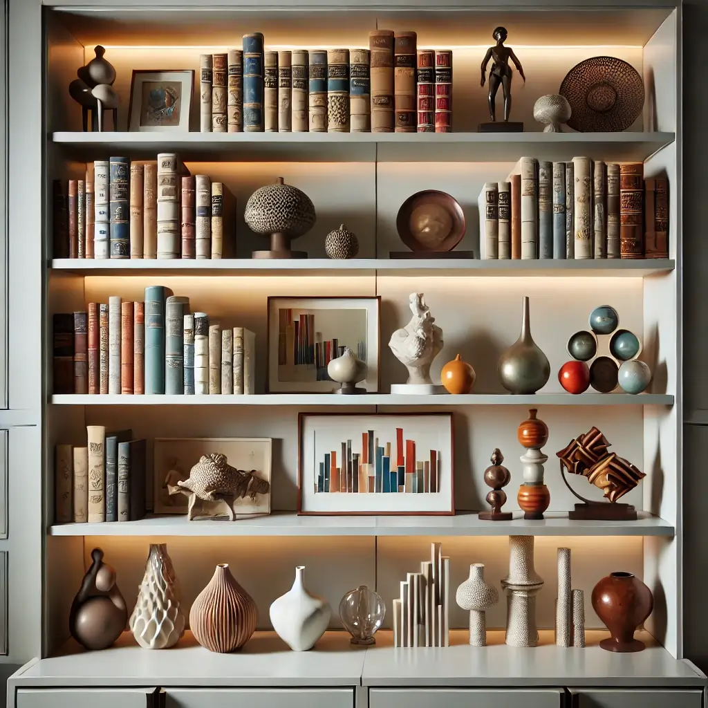 Artistic Arrangements in a china cabinet without dishes how to decorate a china cabinet without dishes